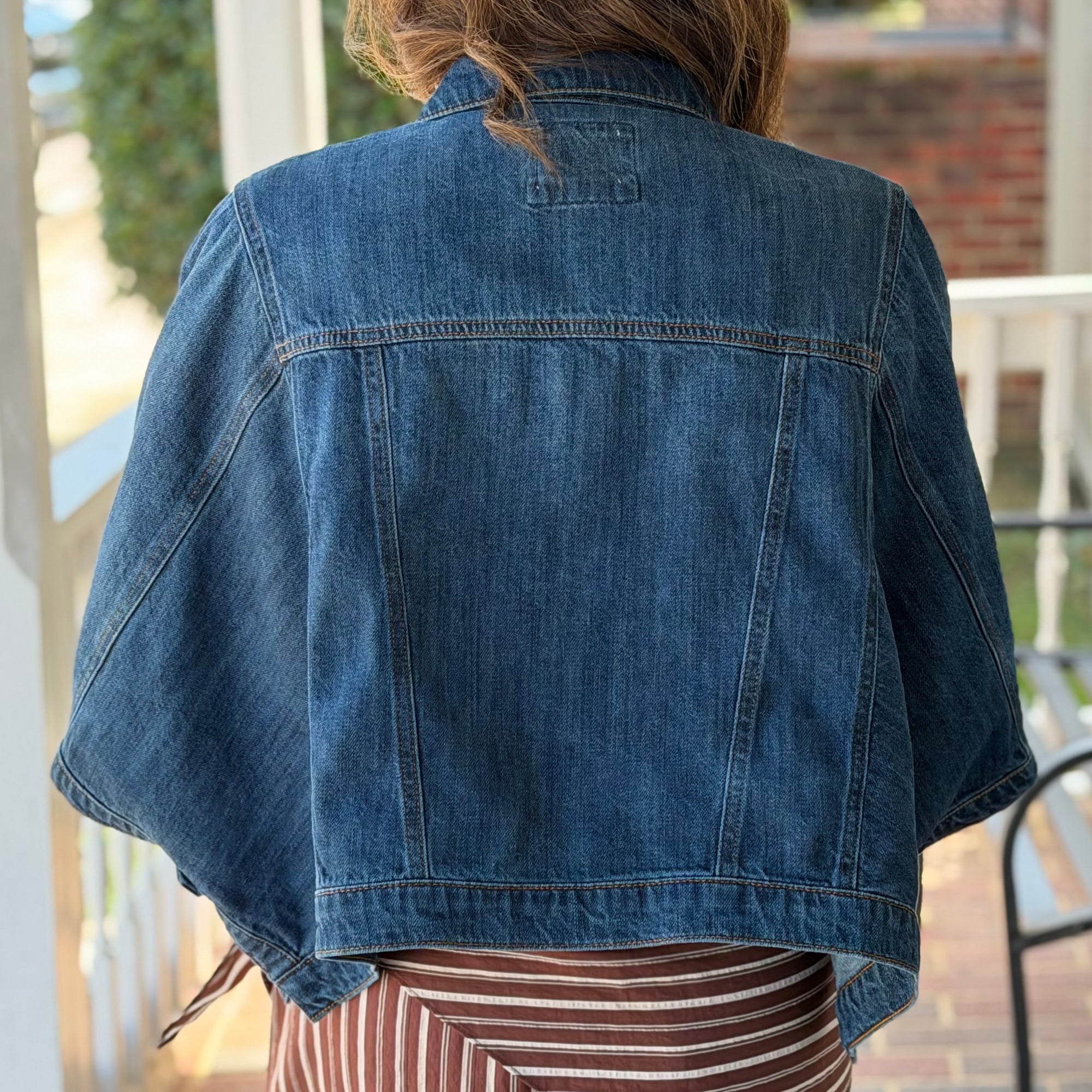 The Denim Poncho