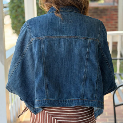 The Denim Poncho