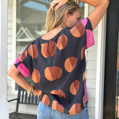 Geometric Circle Top