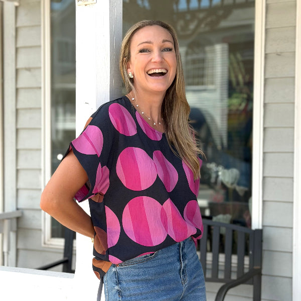 Geometric Circle Top