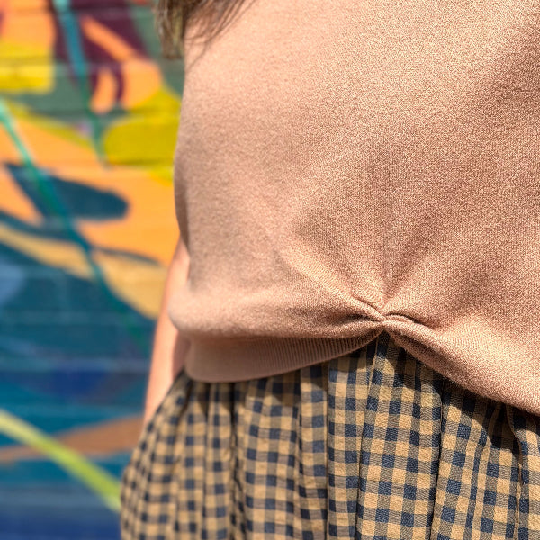 Gingham Midi Dress