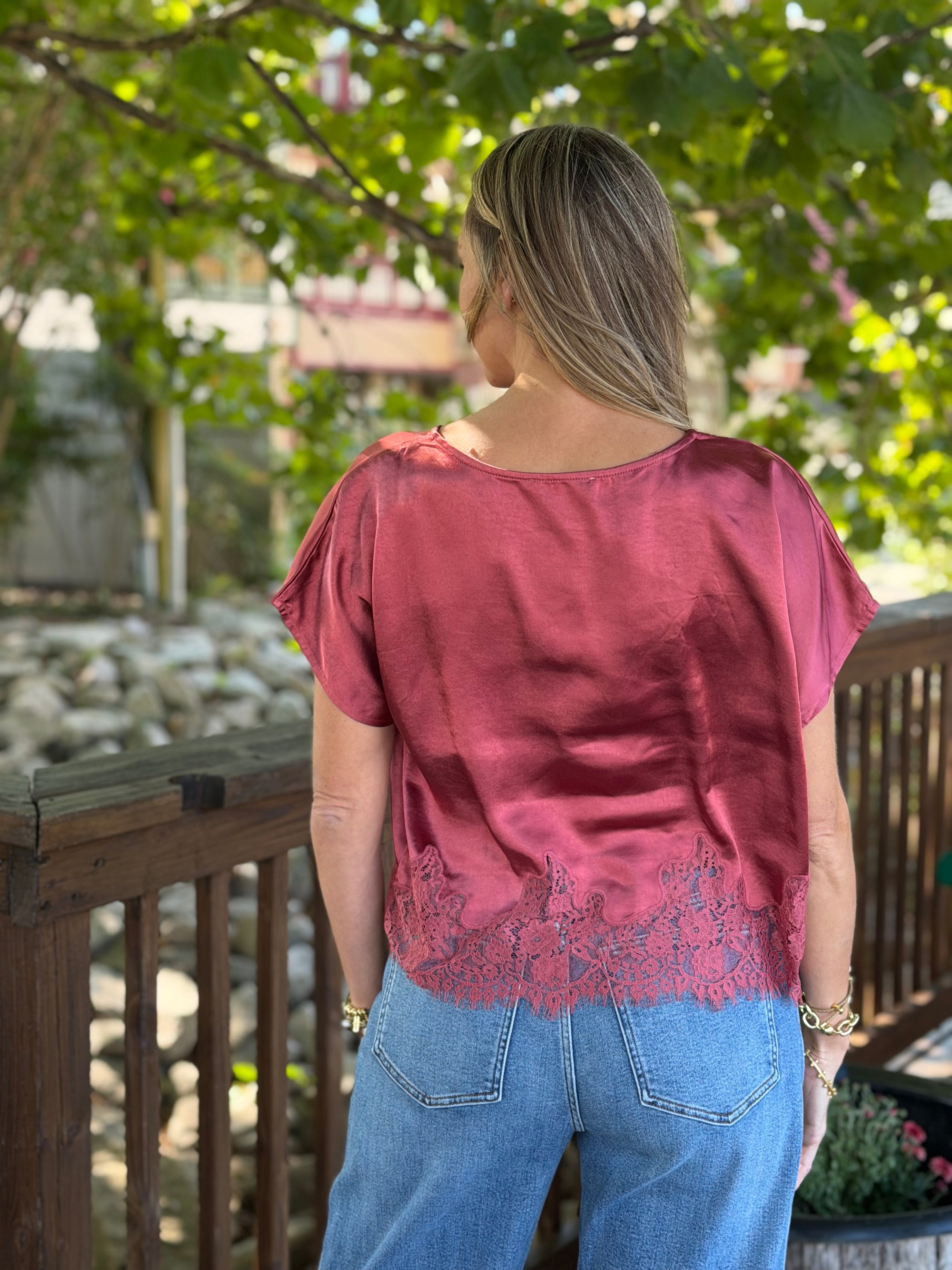Rusty Ruby Top