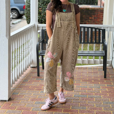 Corduroy overalls
