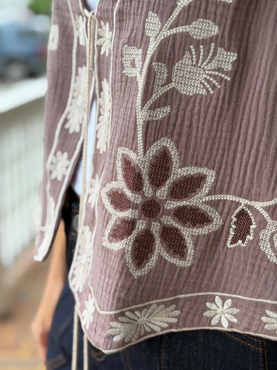 Boho Gauze Vest