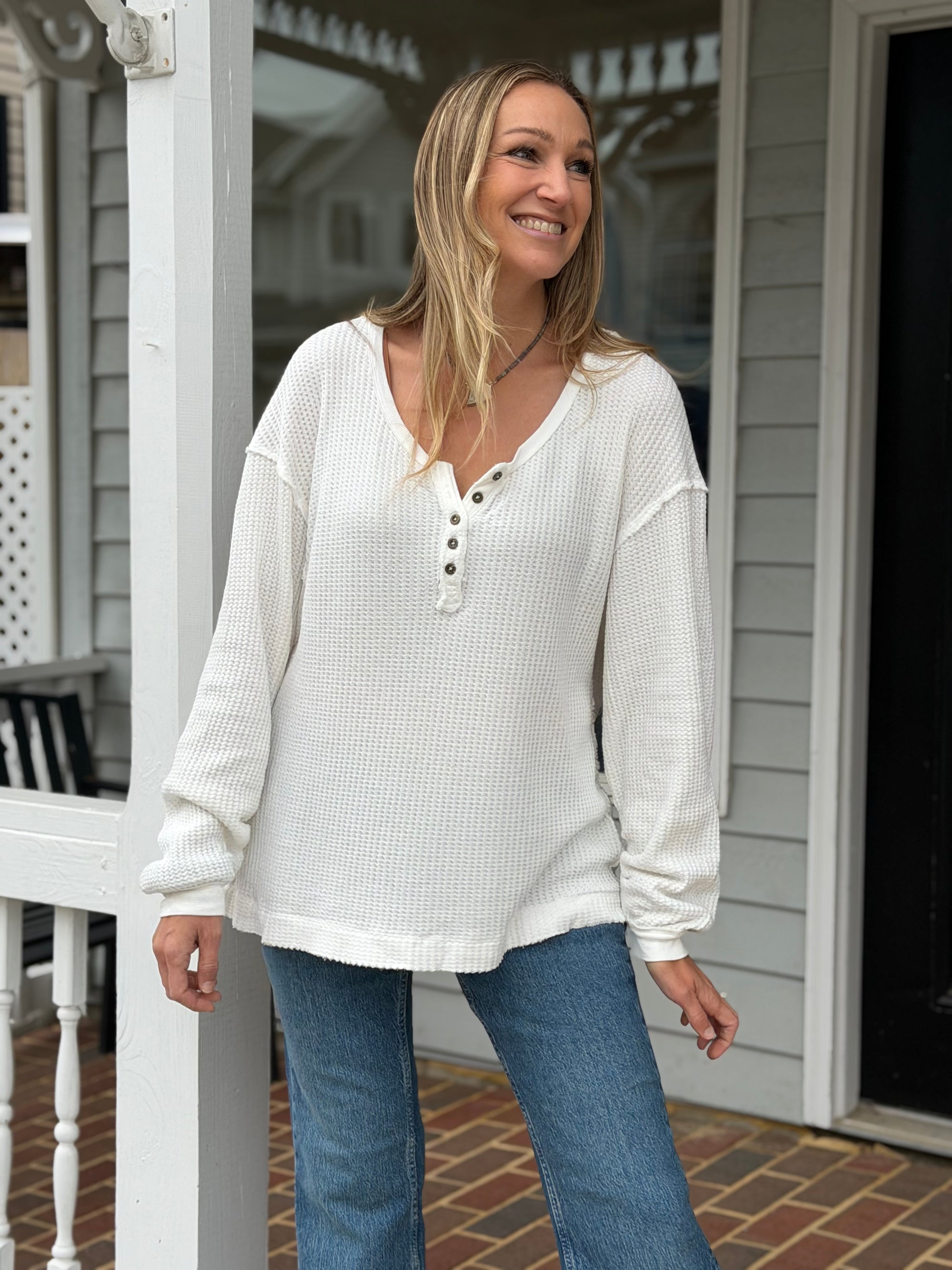 Free People Montreal Thermal Top