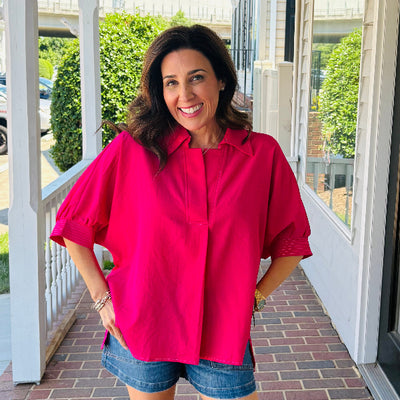 Pink Avenue Top