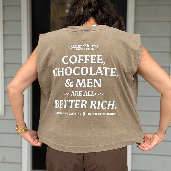 Coffee, Chocolate & Men Tee