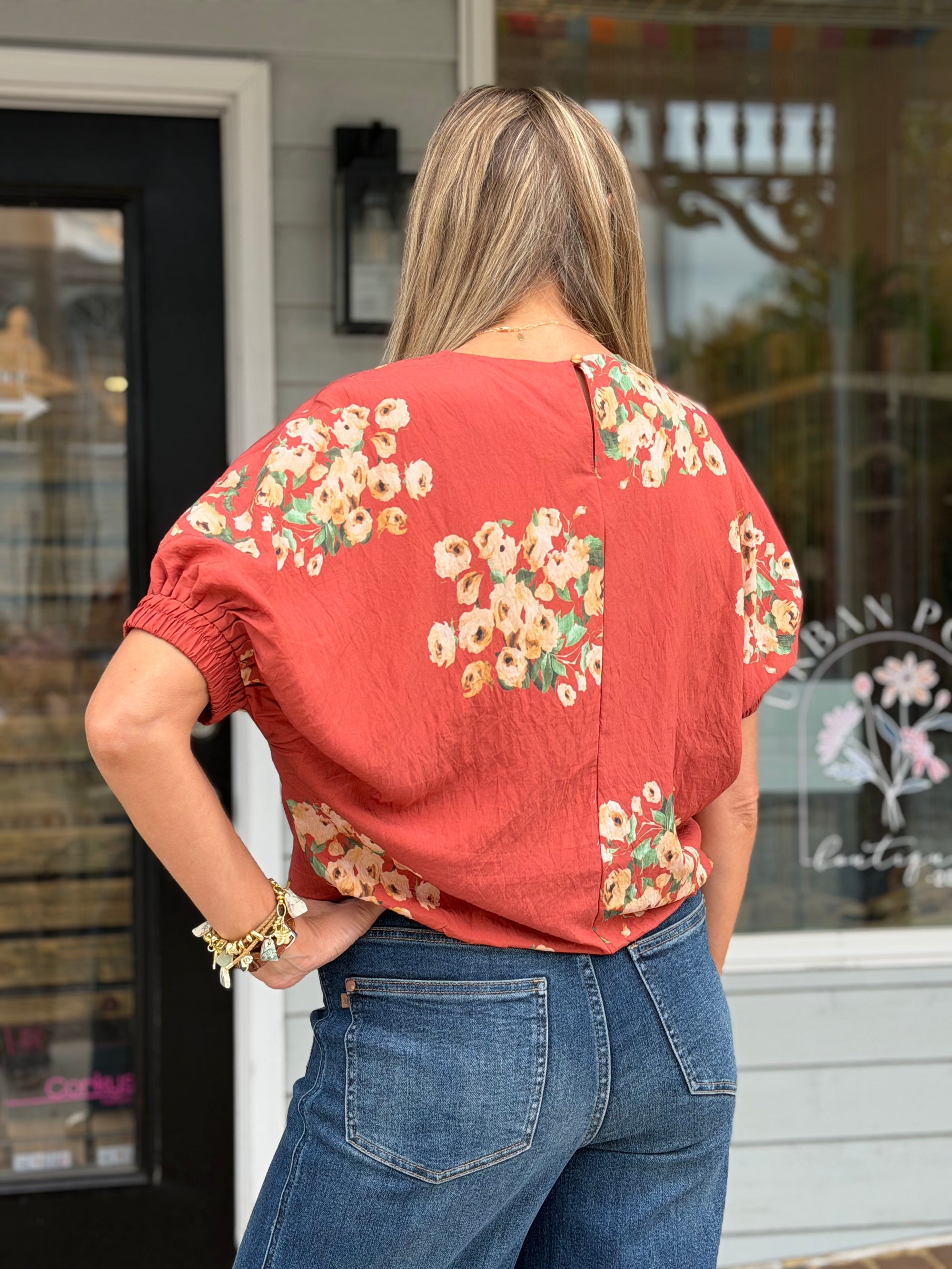 Fun in Floral Top