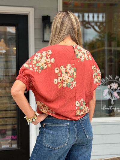 Fun in Floral Top