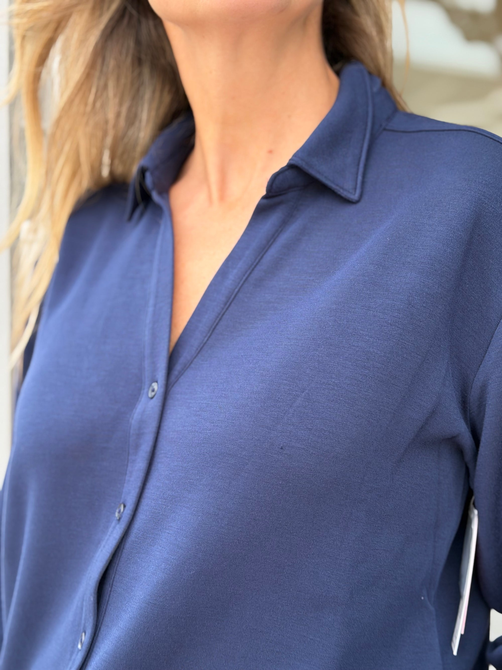 Oversized Button Down-Spanx