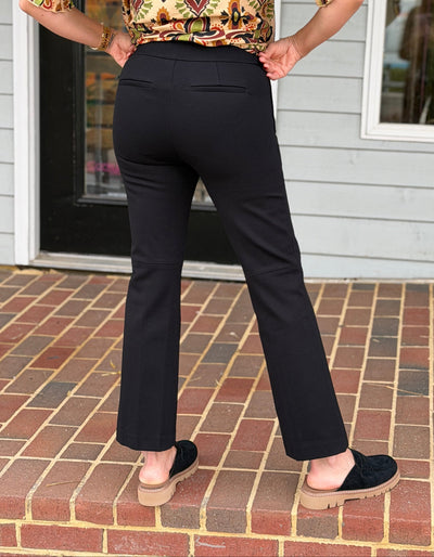 Ponte Kick Flare Pant W/ Pintuck