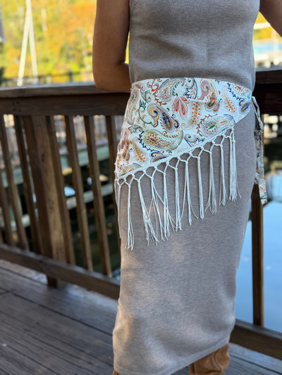 Delia Tassel Waist Scarf