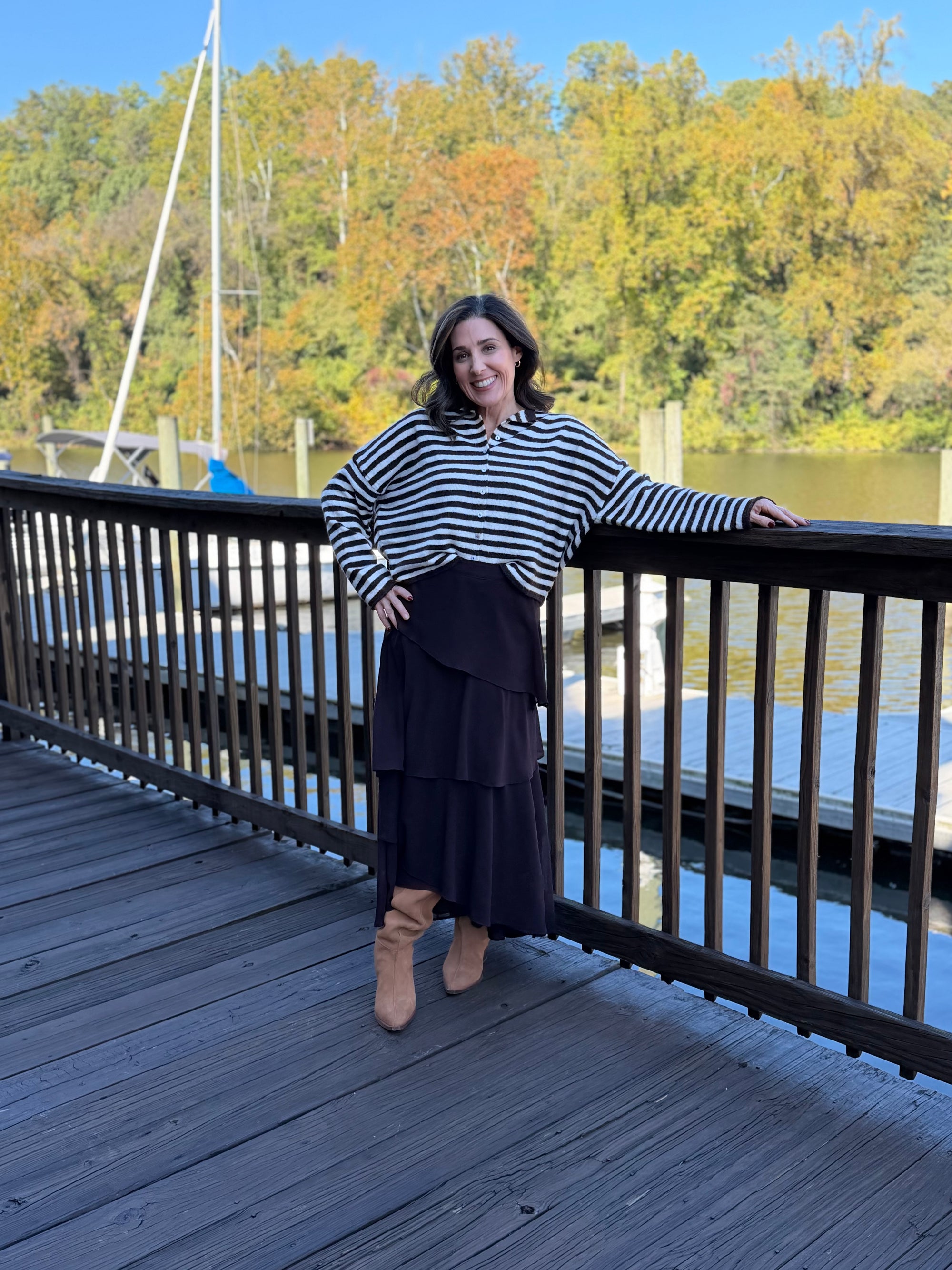 Sunday Stripes Cardigan