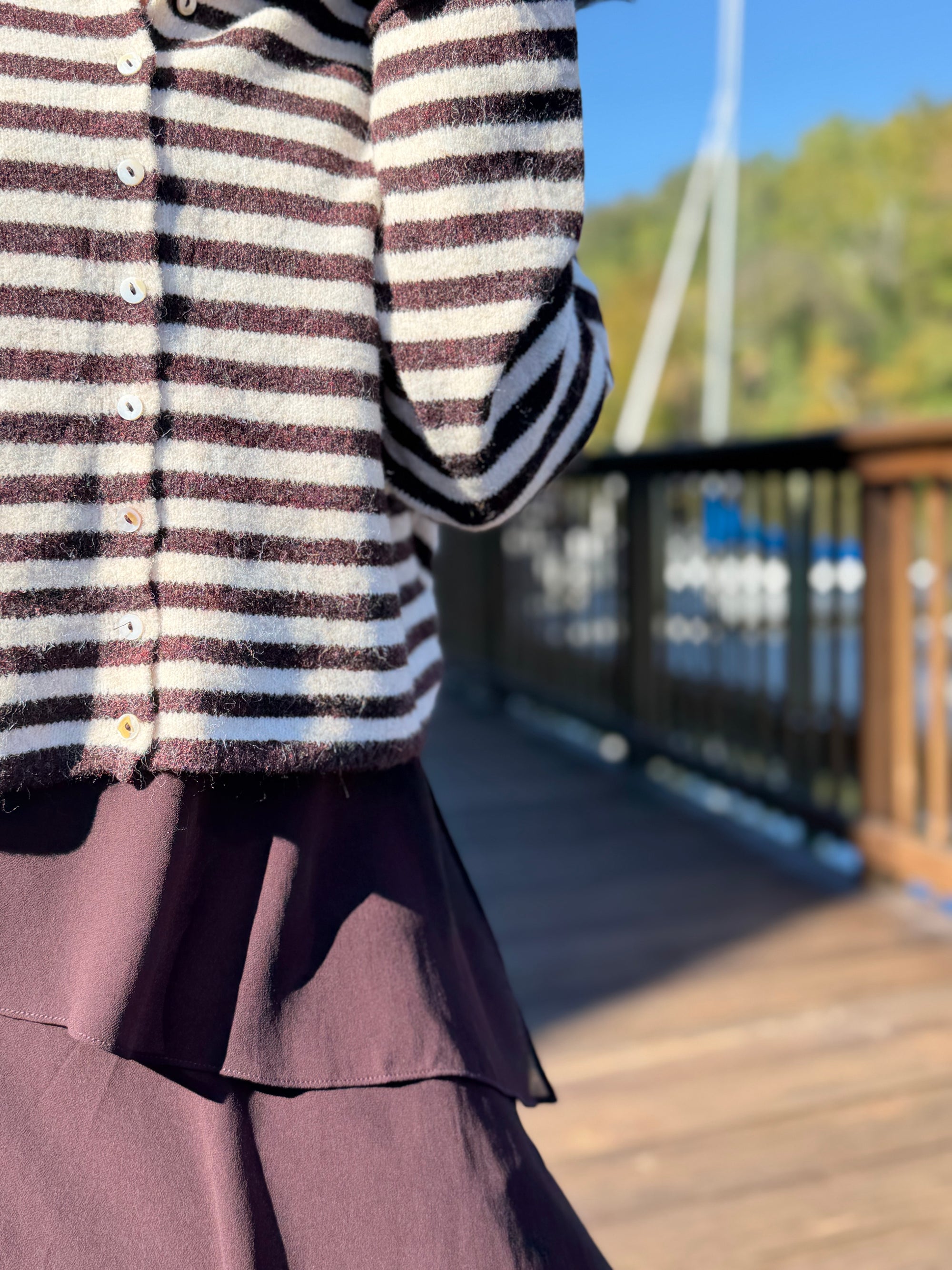 Sunday Stripes Cardigan