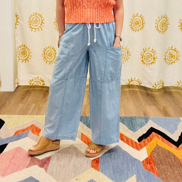 All Aboard Tencel Drawstring Pant