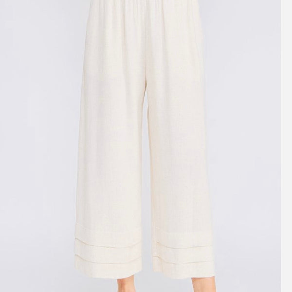 Resort Ruffle Crop Pant