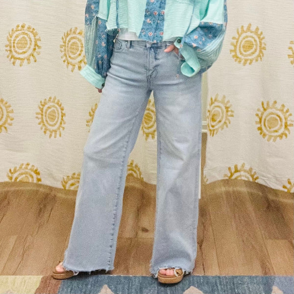 Risen Jeans TC-Mid Rise-Wide Jeans