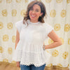 The Lainey Eyelet Top