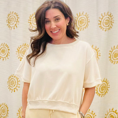 Sporty Luxe Top