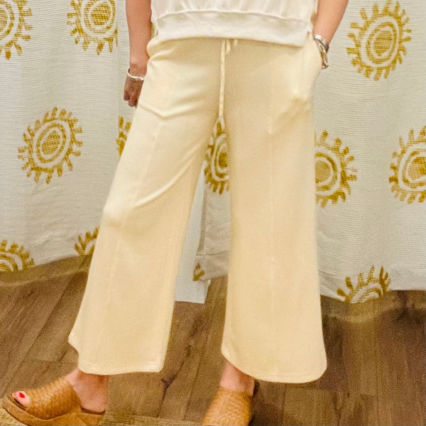 Callie Luxe Knit Capri