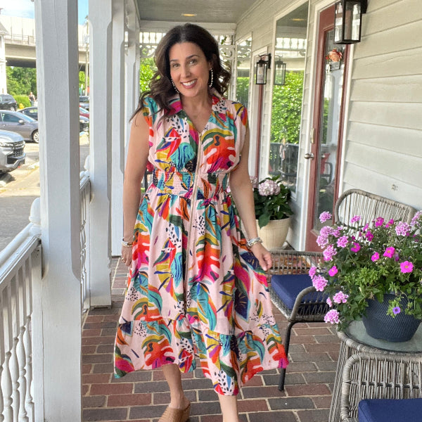 Tropical Fun Maxi Dress