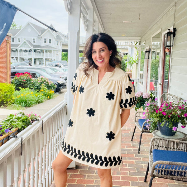 Pops of Daisy Mini Dress