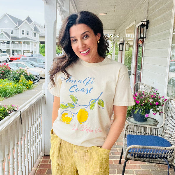 Amalfi Coast Graphic Tee