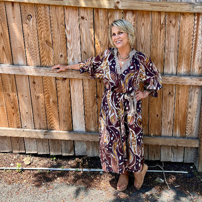 Woodland Waves Dress