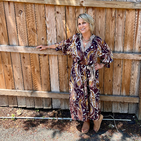 Woodland Waves Dress