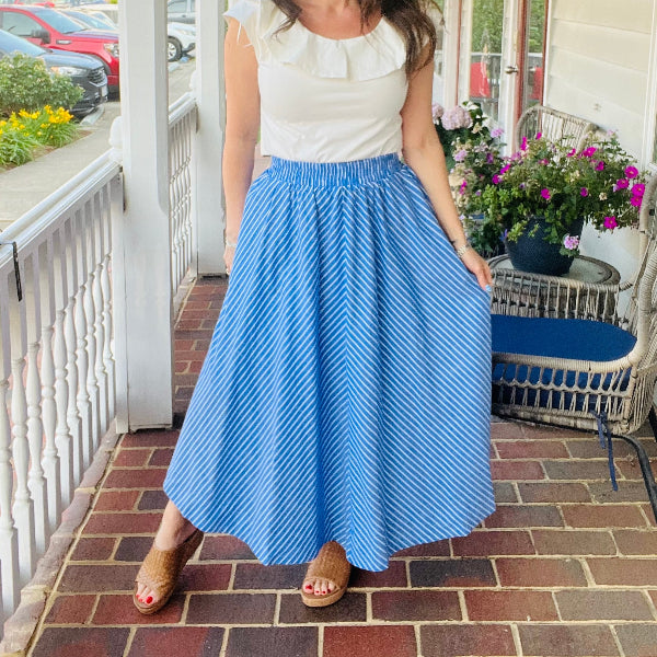 Spring Day My Way Midi Skirt