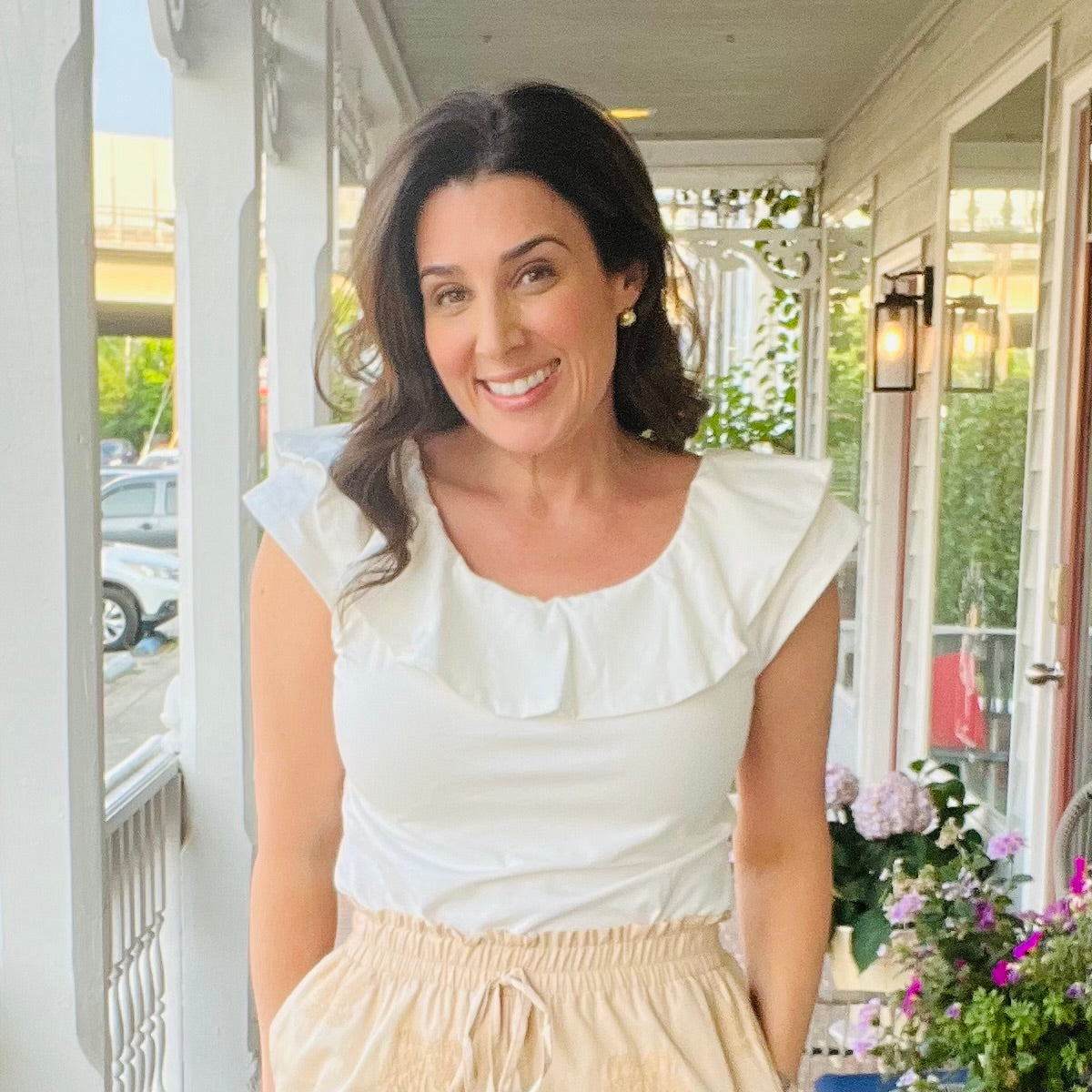 Not So Basic White Blouse