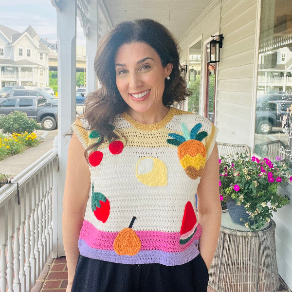 Fruit Parfait Crochet Top
