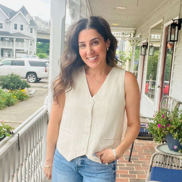 My Linen Vest
