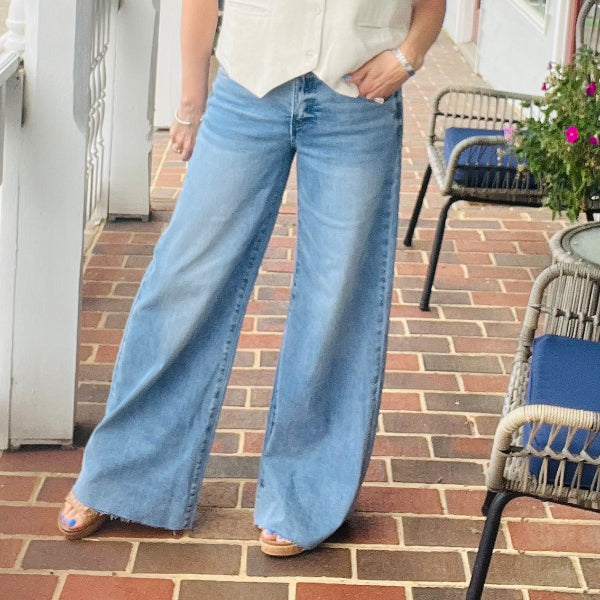 Risen Jeans TC-High Rise Ankle Pallazo