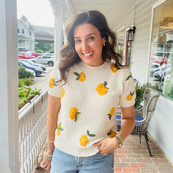 Lemon Love Woven Top