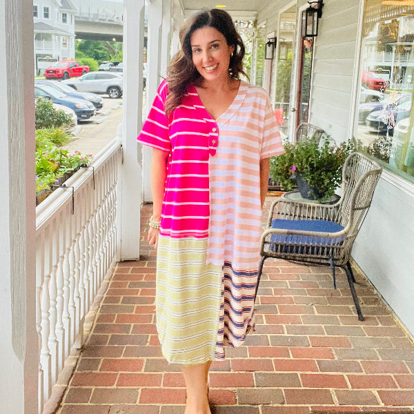 Mix and Match Midi Dress