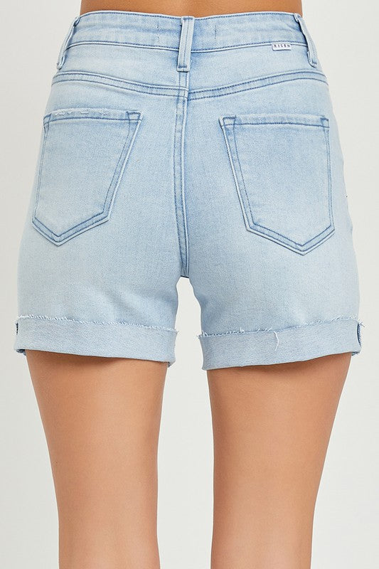 HR  Cuffed Jean Short