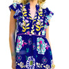 Bloomy Blue Maxi Dress