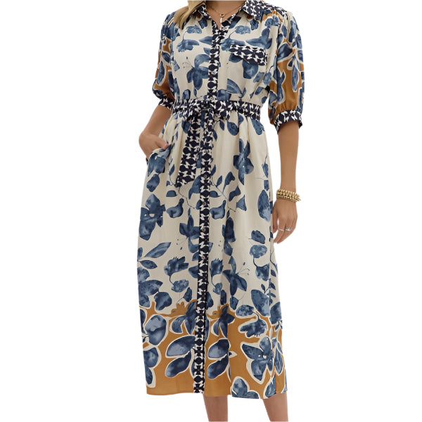 Capri Market Midi Dress
