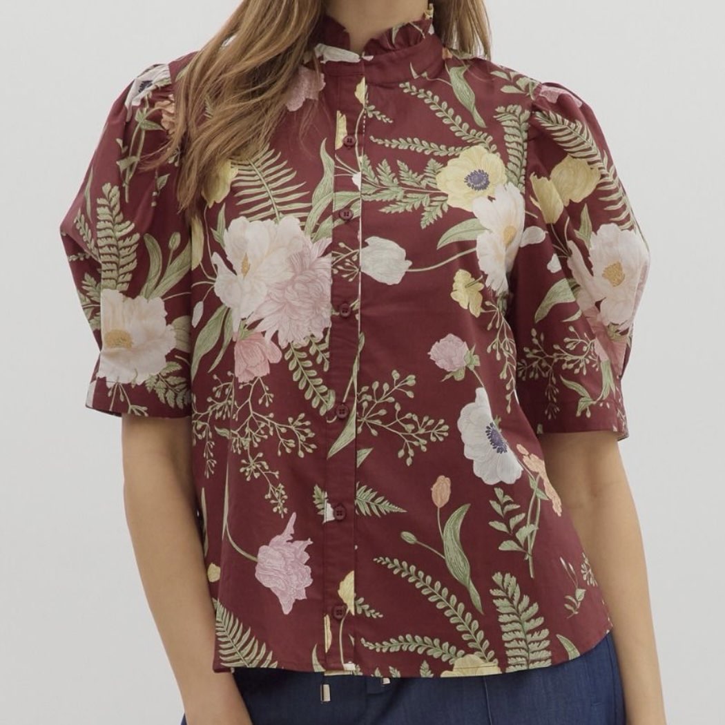Midnight Garden Top