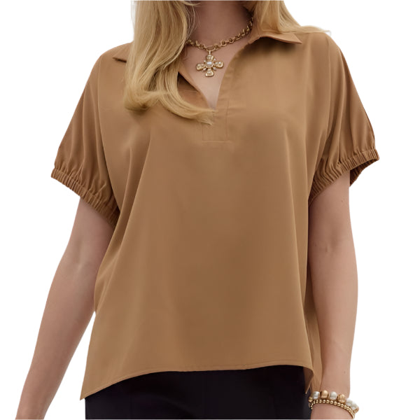 The Nora Collar Top