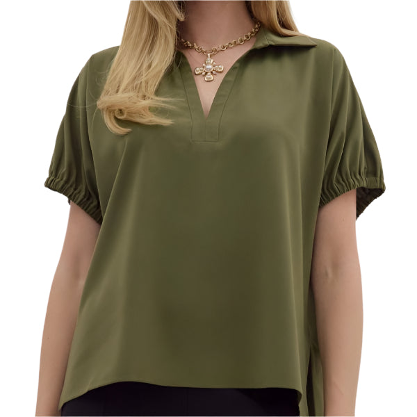 The Nora Collar Top