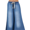 Breezy Blues Wide Leg Denim Pant