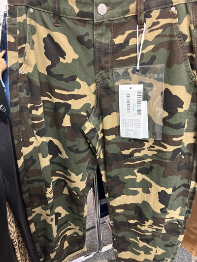 RISEN High Rise Ankle Barrel CAMO