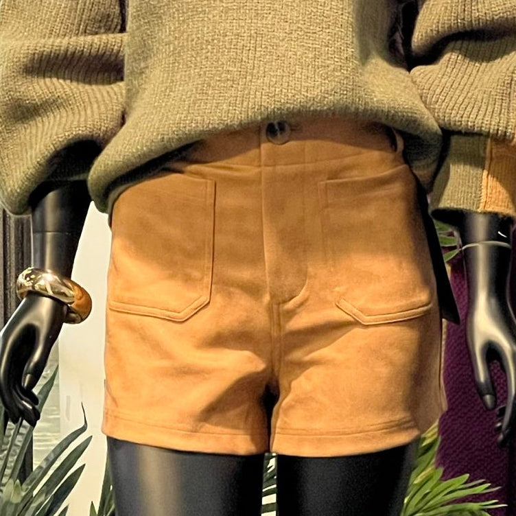 Aspen Faux Suede Short