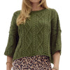 Braided Path Knit Sweater
