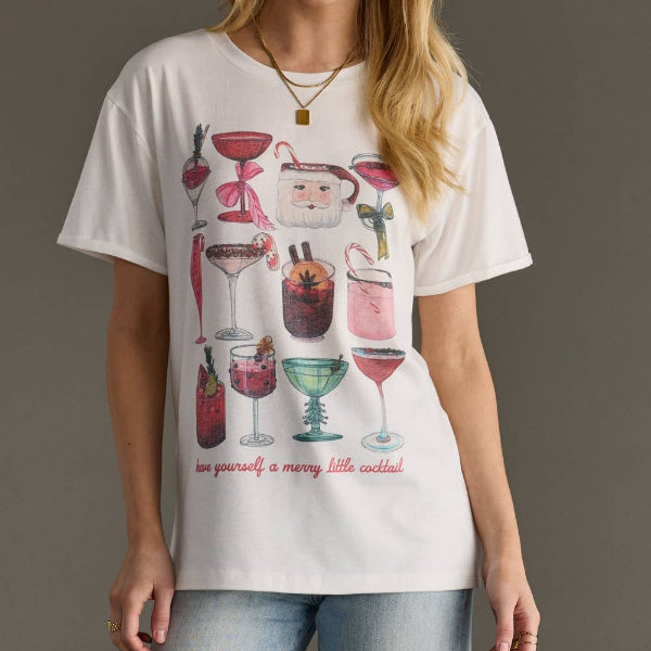 Merry Little Cocktail Tee