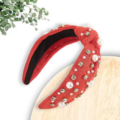 Pearl & Rhinestone Headband