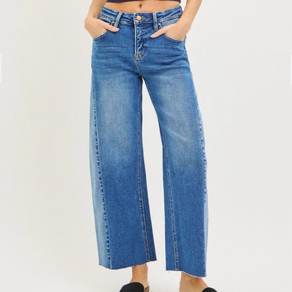 Risen Slouchy Barrel Jean