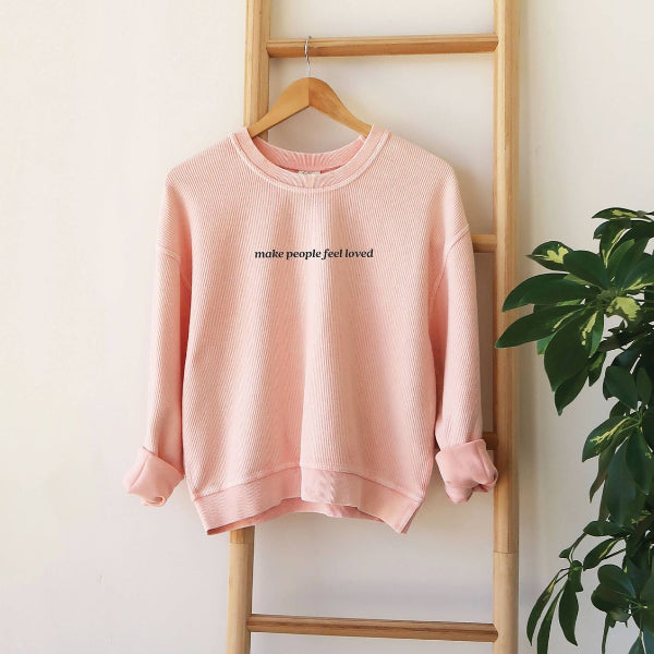 Make People Feel Loved Cropped Thermal